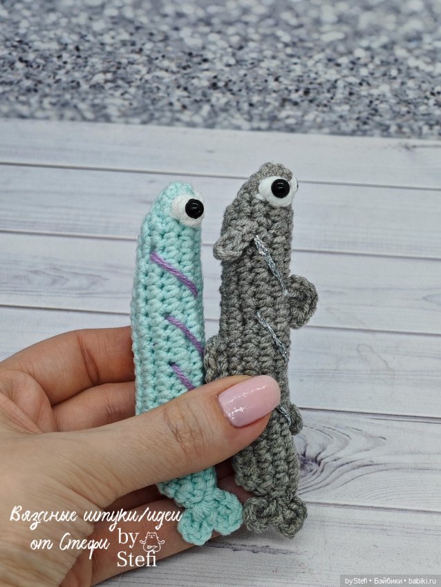 Корюшка Морюшка — Вязаные игрушки и амигуруми: крючком (фото 8)