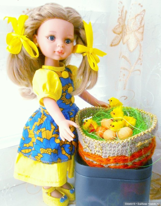Коллекция пасхальных нарядов для моих кукол