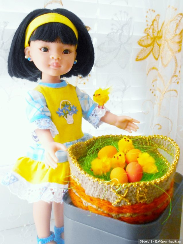 Коллекция пасхальных нарядов для моих кукол
