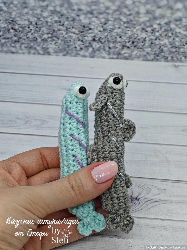 Корюшка Морюшка — Вязаные игрушки и амигуруми: крючком (фото 7)