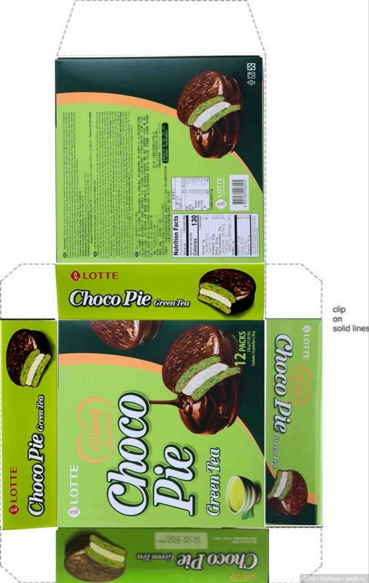 Миниатюрная лавка: распечатки упаковок сладостей (фото 10)