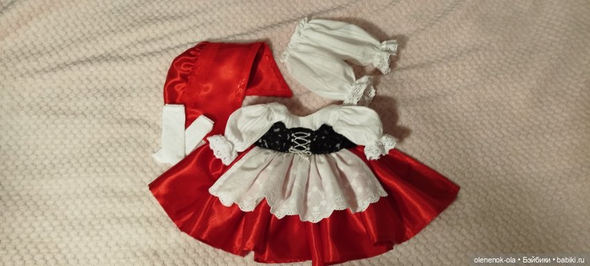Красная шапочка Готц — Одежда и обувь для кукол своими руками: фото