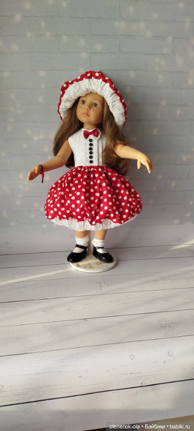 Мухоморчик 🍄 — Одежда и обувь для кукол своими руками: фото (фото 5)