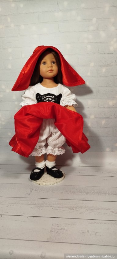 Красная шапочка Готц — Одежда и обувь для кукол своими руками: фото (фото 8)