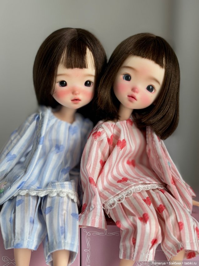 Малышки Mochi — Куклы Landoudou и Birdie: Дизайнерский винил