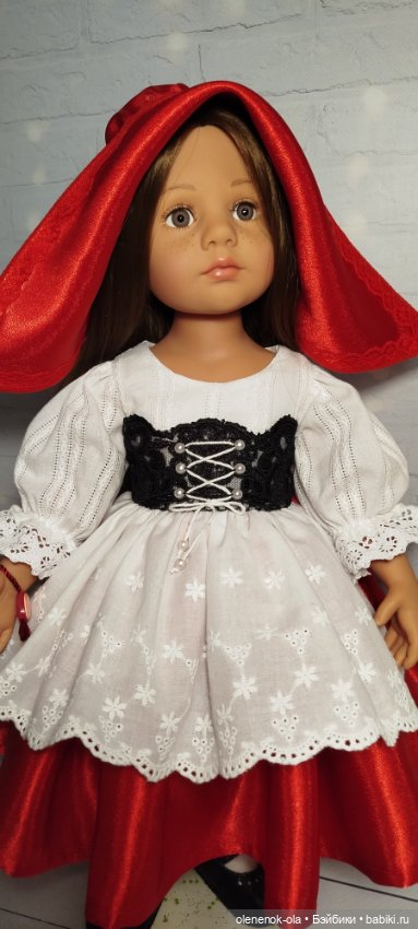 Красная шапочка Готц — Одежда и обувь для кукол своими руками: фото (фото 4)
