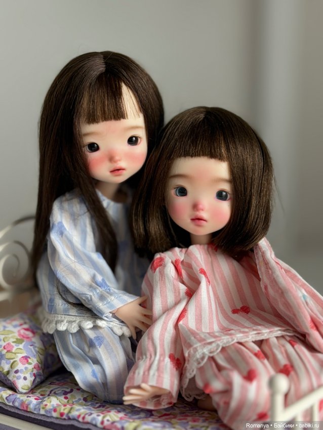 Малышки Mochi — Куклы Landoudou и Birdie: Дизайнерский винил (фото 2)