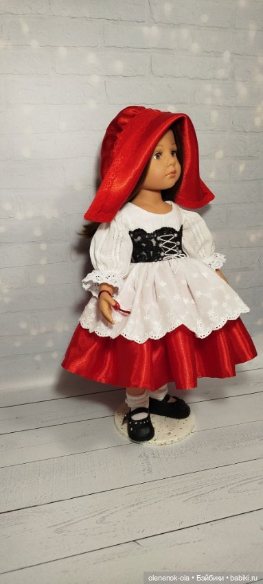 Красная шапочка Готц — Одежда и обувь для кукол своими руками: фото (фото 3)