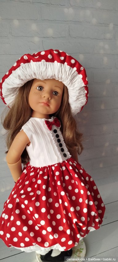 Мухоморчик 🍄 — Одежда и обувь для кукол своими руками: фото (фото 4)