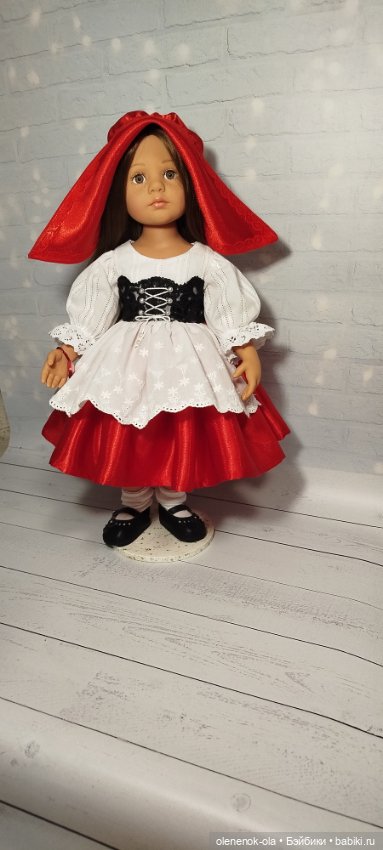 Красная шапочка Готц — Одежда и обувь для кукол своими руками: фото (фото 2)