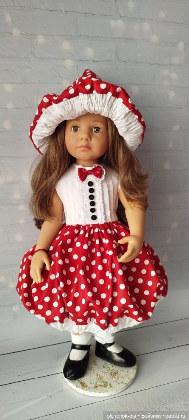 Мухоморчик 🍄 — Одежда и обувь для кукол своими руками: фото