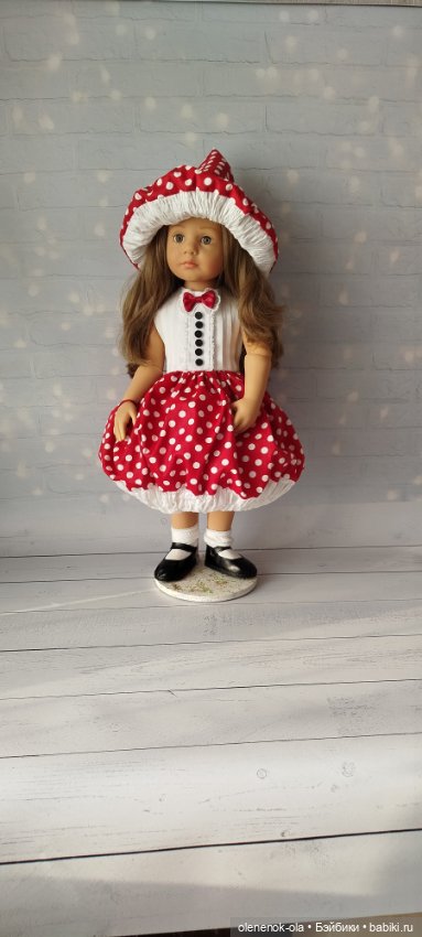 Мухоморчик 🍄 — Одежда и обувь для кукол своими руками: фото (фото 3)