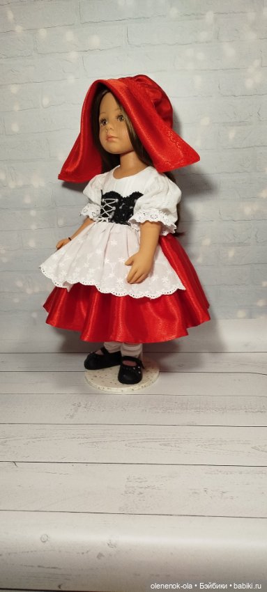 Красная шапочка Готц — Одежда и обувь для кукол своими руками: фото (фото 6)