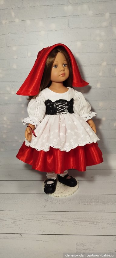 Красная шапочка Готц — Одежда и обувь для кукол своими руками: фото