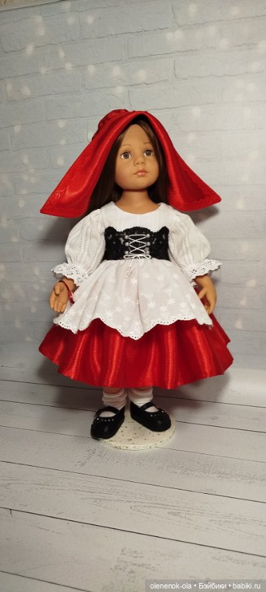 Красная шапочка Готц — Одежда и обувь для кукол своими руками: фото (фото 5)