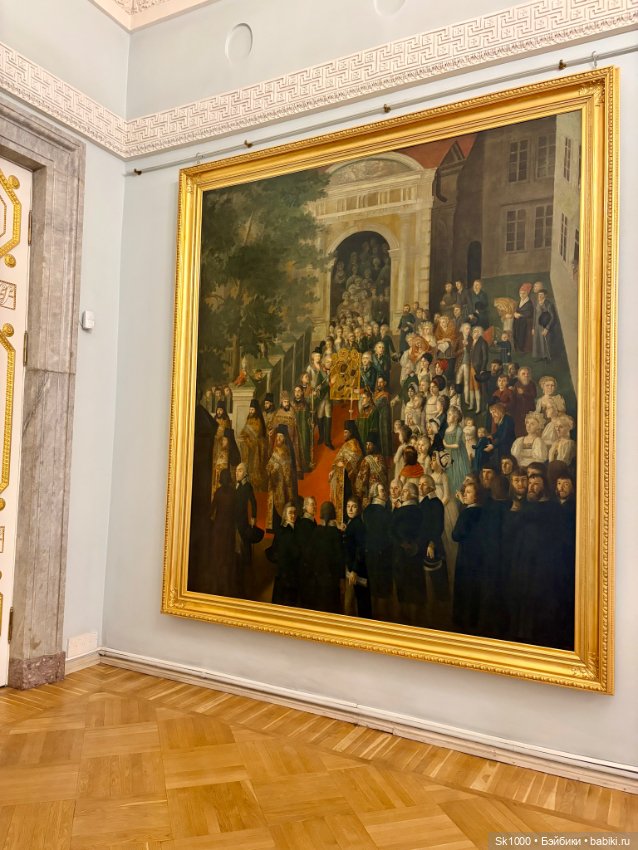 Михайловский замок с Никой