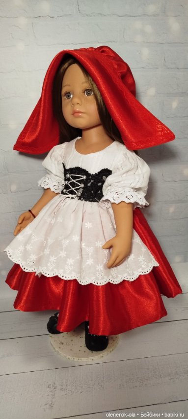 Красная шапочка Готц — Одежда и обувь для кукол своими руками: фото (фото 7)