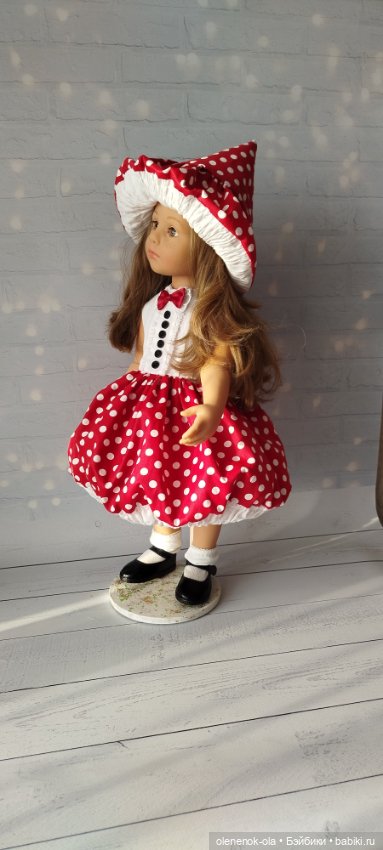 Мухоморчик 🍄 — Одежда и обувь для кукол своими руками: фото (фото 10)