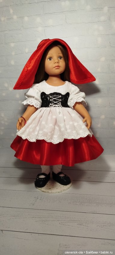 Красная шапочка Готц — Одежда и обувь для кукол своими руками: фото (фото 10)