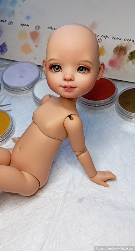 Я выхожу из темноты — Авторские шарнирные куклы своими руками: лепка (фото 4)