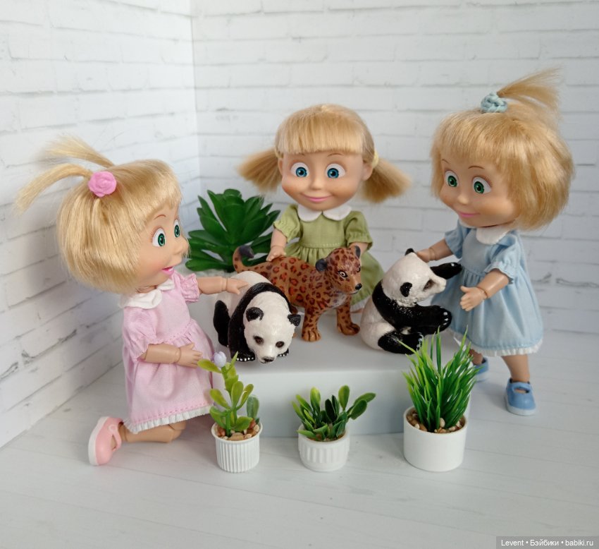 Маша + Маша + Даша — Гибриды шарнирных кукол (не БЖД): подбор тела