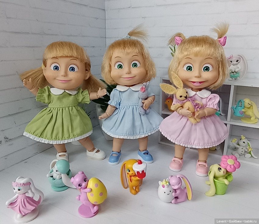 Маша + Маша + Даша — Гибриды шарнирных кукол (не БЖД): подбор тела