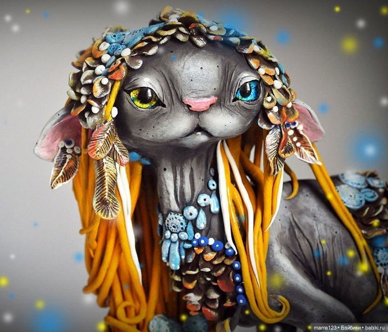 Создательница Кошачьей Расы: Мир фэнтези-скульптур Виктории Сердюковой (Sevillsia) (фото 5)