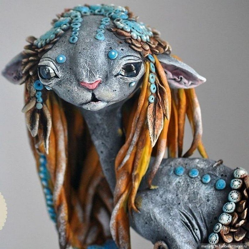 Создательница Кошачьей Расы: Мир фэнтези-скульптур Виктории Сердюковой (Sevillsia)