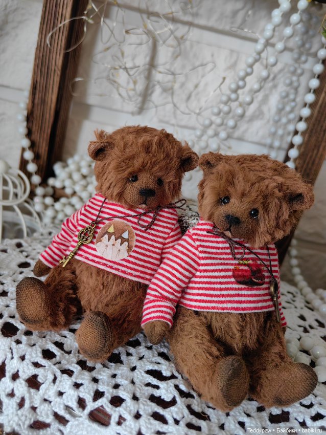 Карманные мишки🐻 — Авторские мишки Тедди и друзья: фото (фото 5)