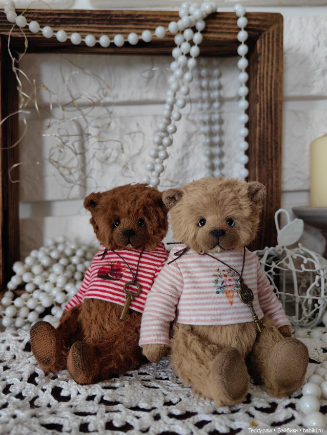 Карманные мишки🐻 — Авторские мишки Тедди и друзья: фото (фото 10)