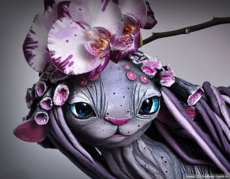 Создательница Кошачьей Расы: Мир фэнтези-скульптур Виктории Сердюковой (Sevillsia) (фото 3)