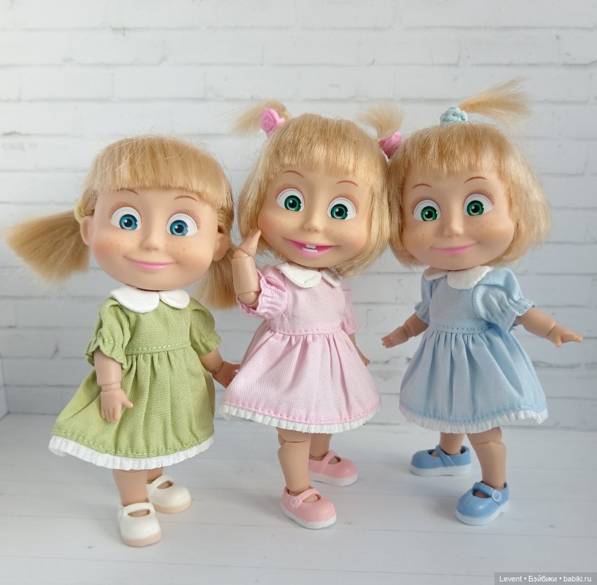 Маша + Маша + Даша — Гибриды шарнирных кукол (не БЖД): подбор тела (фото 4)
