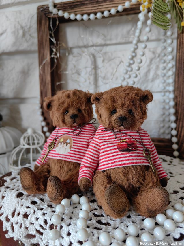 Карманные мишки🐻 — Авторские мишки Тедди и друзья: фото (фото 3)