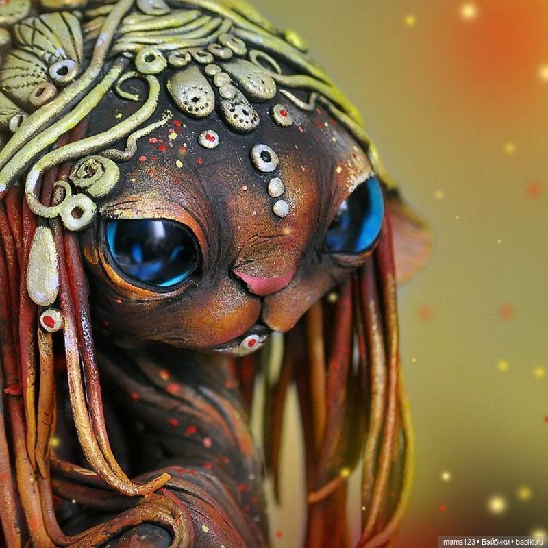 Создательница Кошачьей Расы: Мир фэнтези-скульптур Виктории Сердюковой (Sevillsia) (фото 6)