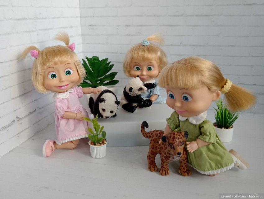 Маша + Маша + Даша — Гибриды шарнирных кукол (не БЖД): подбор тела