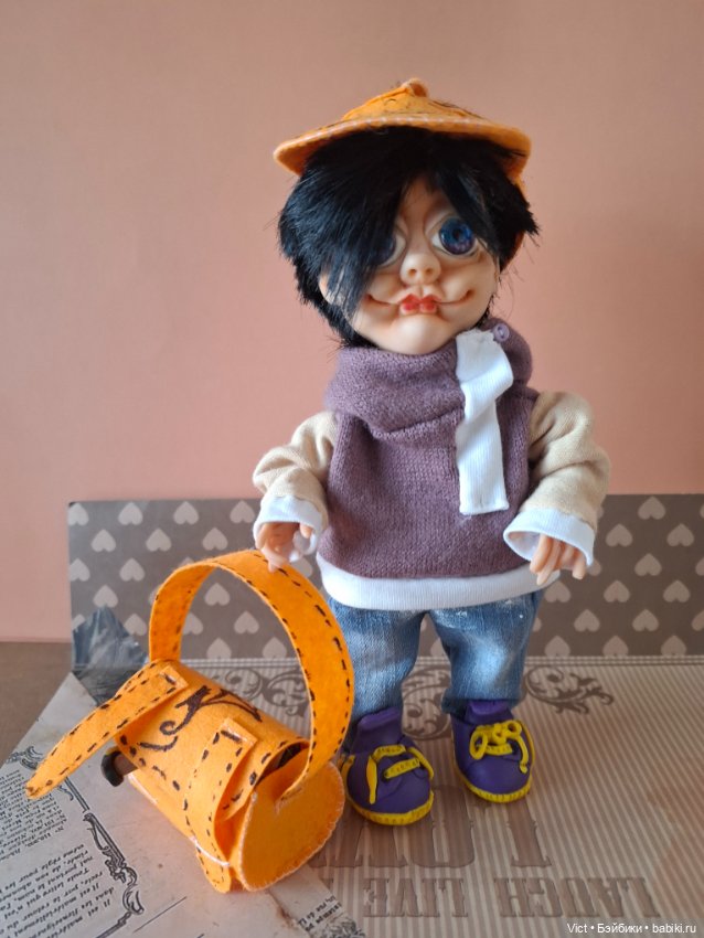 Петя Васечкин — Авторские куклы ручной работы: текстильные (фото 2)