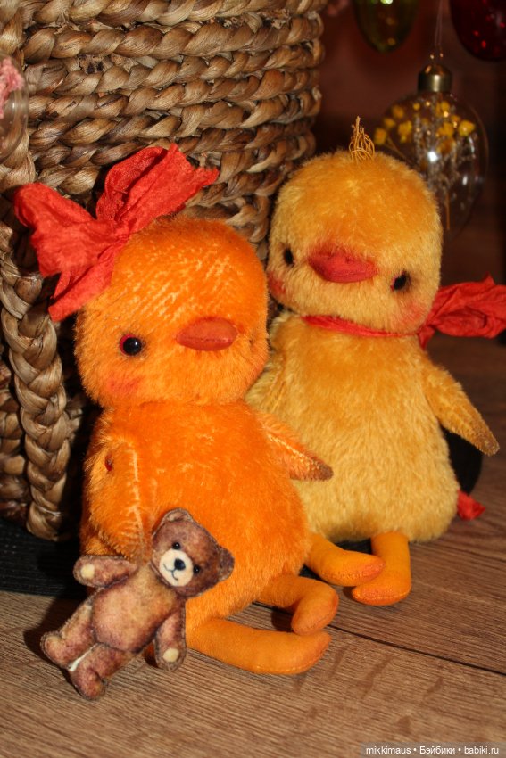 Пасхальные птенчики — Авторские мишки Тедди и друзья: фото