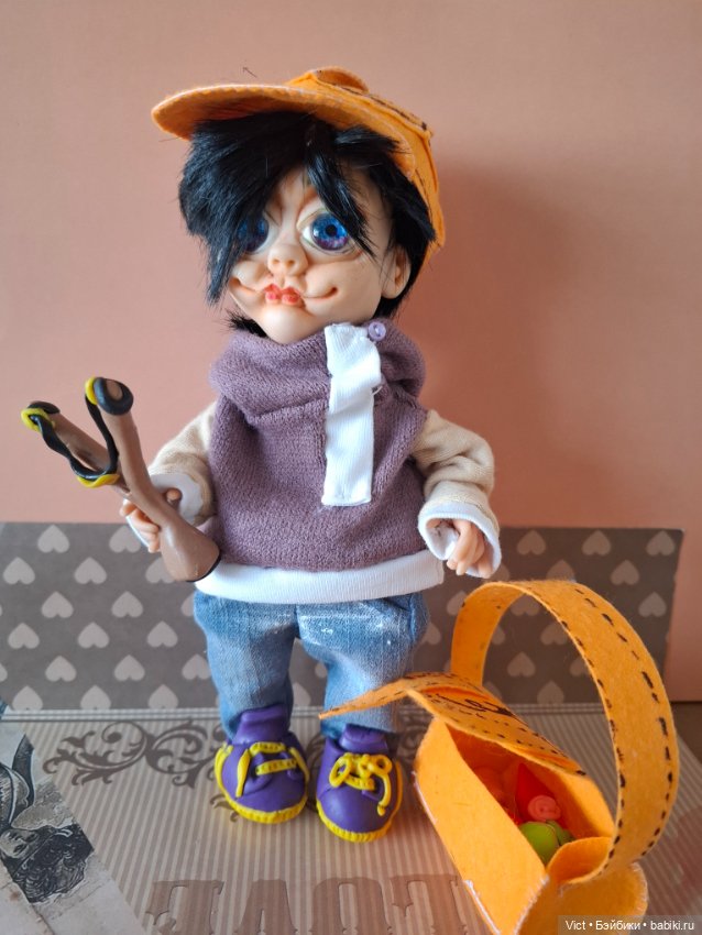 Петя Васечкин — Авторские куклы ручной работы: текстильные (фото 4)