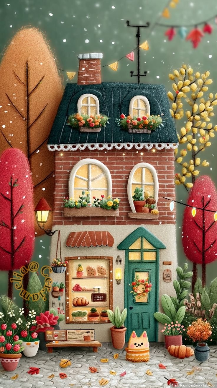 Домики 🏡 ИИ — Интересное и необычное: фотоподборки