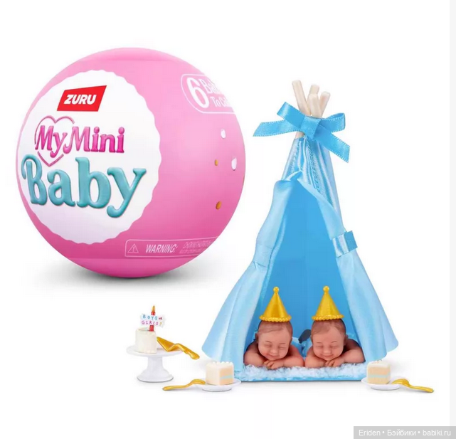 ZURU My Mini Baby серия 3, новые молды (фото 4)