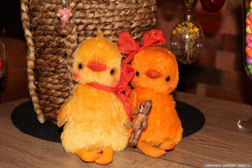 Пасхальные птенчики — Авторские мишки Тедди и друзья: фото