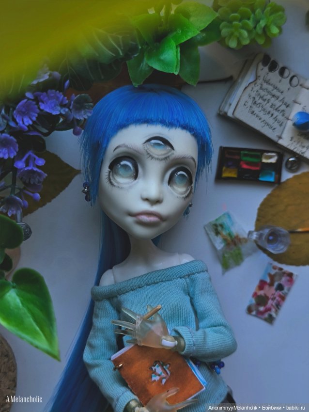 Голубые сойки — Кукольная миниатюра своими руками: еда