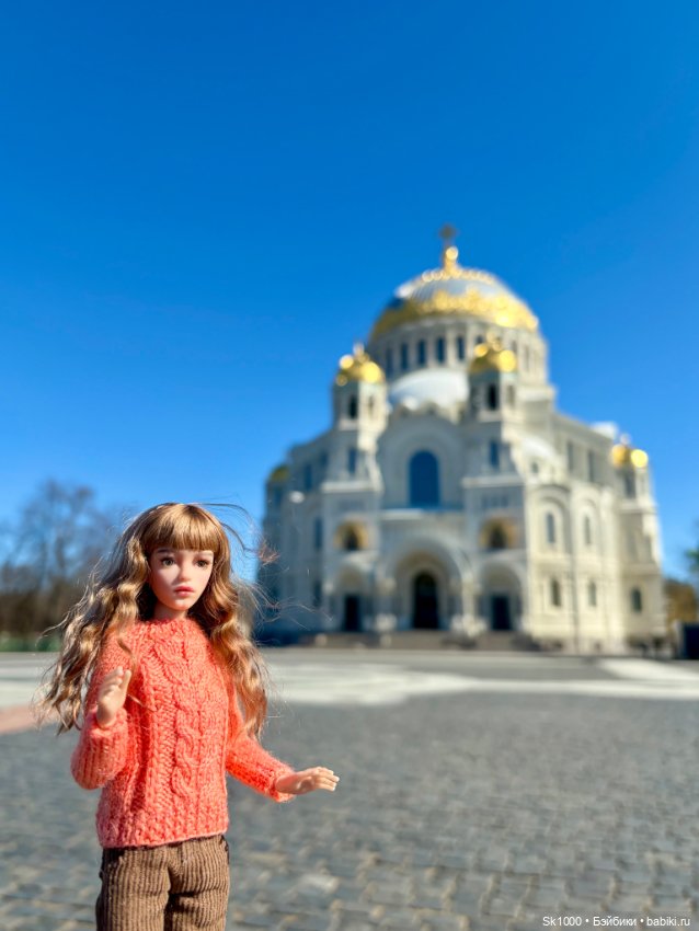 В Кронштадте с Никой (Она Н.Петровой)