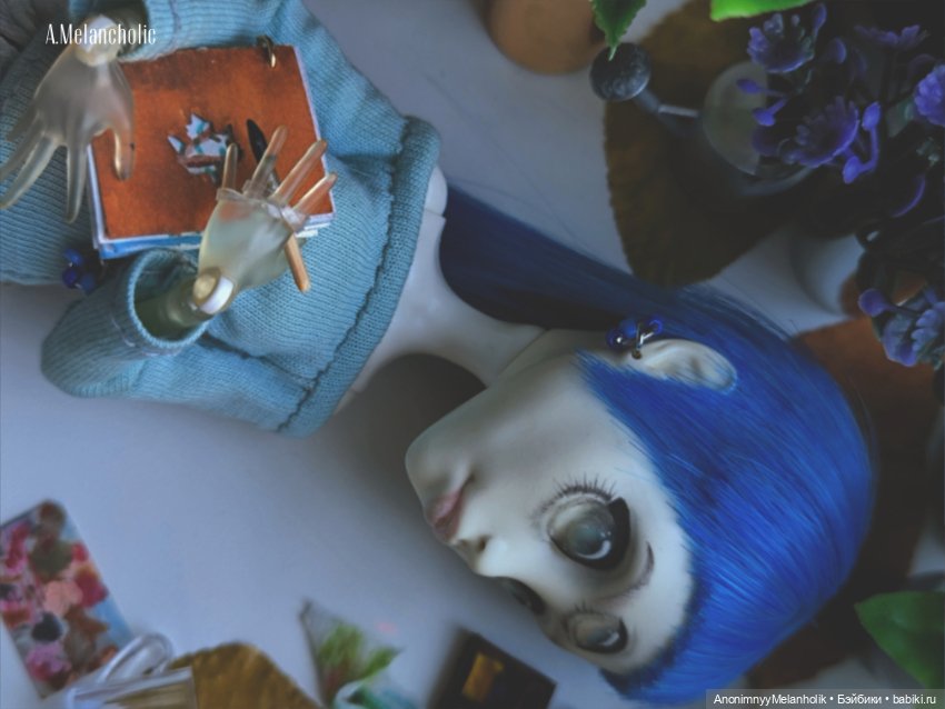 Голубые сойки — Кукольная миниатюра своими руками: еда