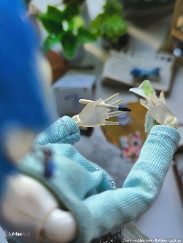 Голубые сойки — Кукольная миниатюра своими руками: еда