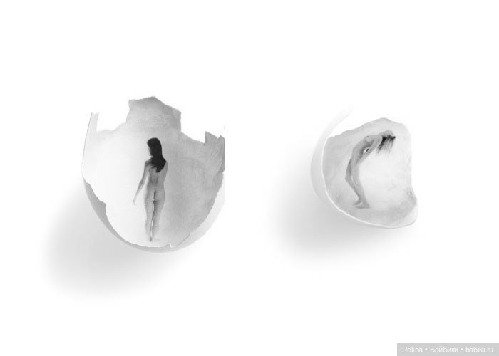 Хрупкая вечность: гиперреализм Джесс Ландау внутри яичной скорлупы (фото 2)