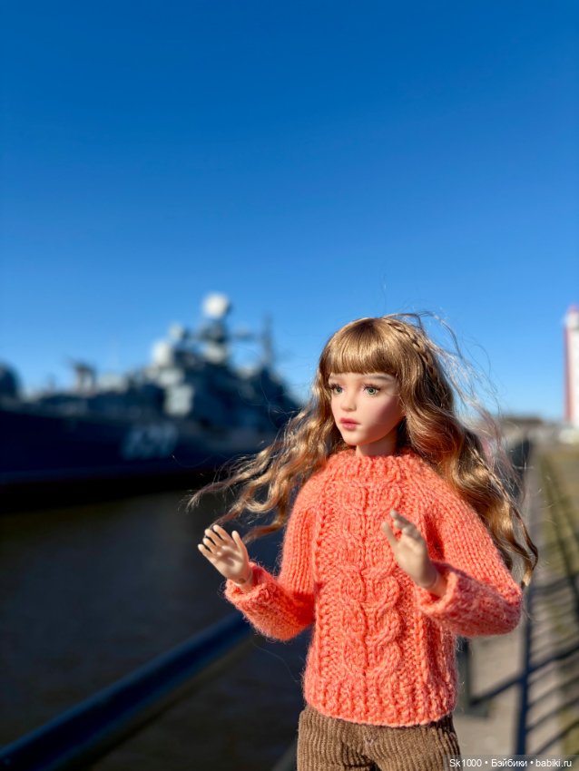 В Кронштадте с Никой (Она Н.Петровой)