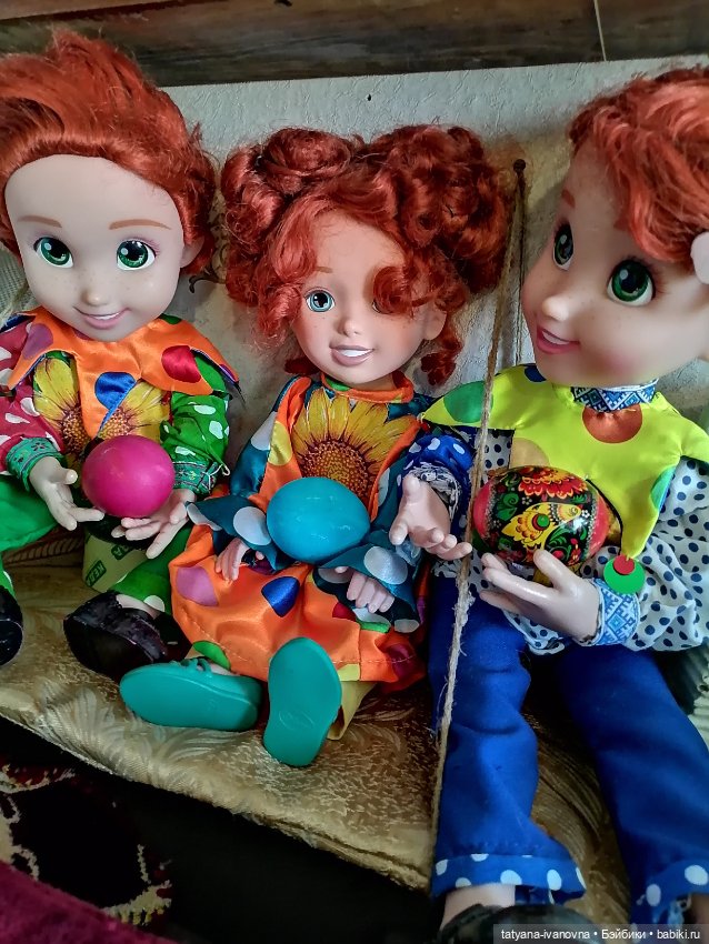 Светлая Пасха — Коллекции игровых кукол (Playline): фото полок