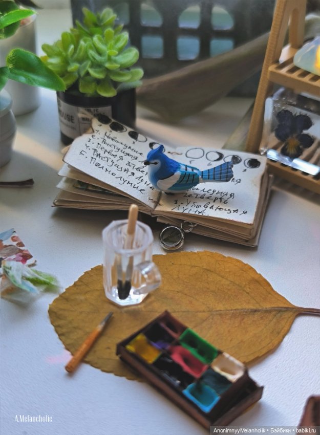 Голубые сойки — Кукольная миниатюра своими руками: еда (фото 8)