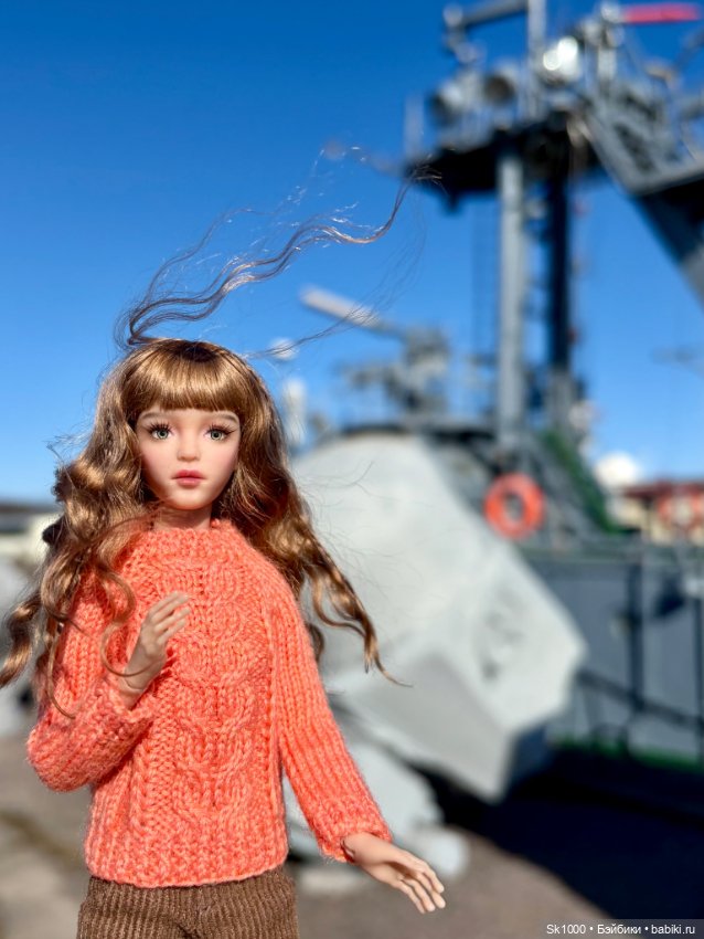 В Кронштадте с Никой (Она Н.Петровой)